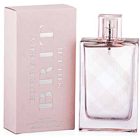 burberry brit sheer edt 100ml.